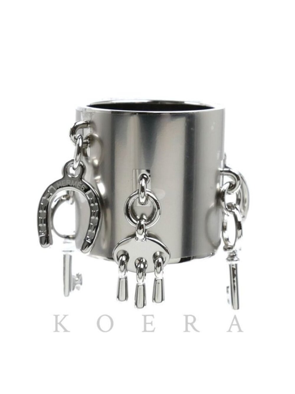 Hermes Metal Charm Scarf Ring 00 Purchased